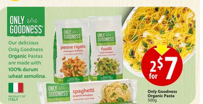 Only Goodness Organic Pasta