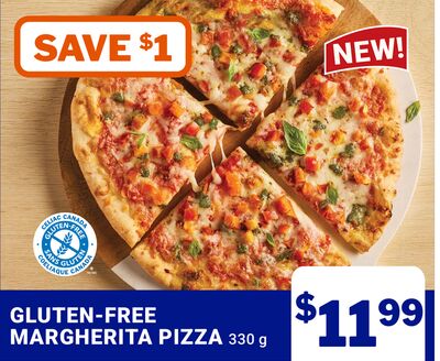 GLUTEN-FREE MARGHERITA PIZZA