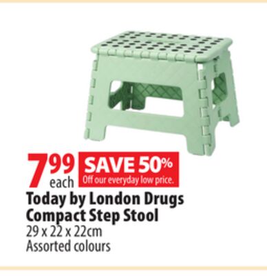Today by London Drugs Compact Step Stool