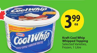 Kraft Cool Whip Whipped Topping