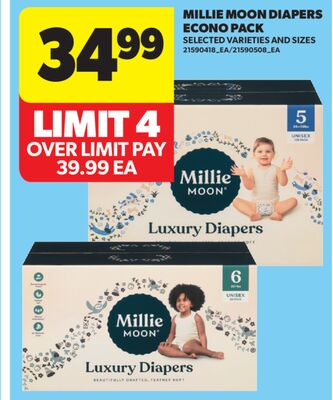 MILLIE MOON DIAPERS ECONO PACK