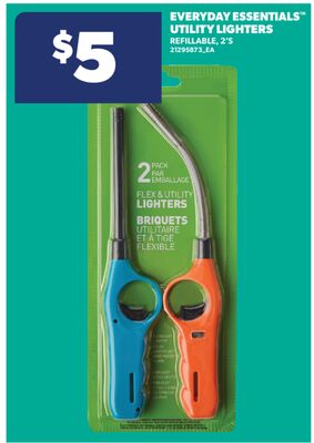EVERYDAY ESSENTIALS™ UTILITY LIGHTERS, 2' S