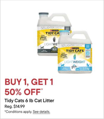 Tidy Cats 6 lb Cat Litter