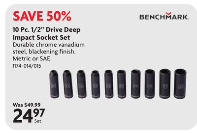 Drive Deep Impact Socket Set