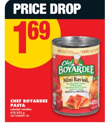 CHEF BOYARDEE PASTA, 418/425 G