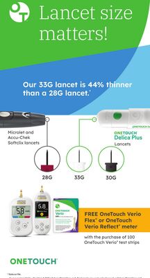 OneTouch Verio test strips