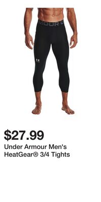 Under Armour Men's HeatGear® 3/4 Tights