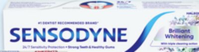 Sensodyne toothpaste