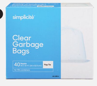 Simplicite Garbage Bags