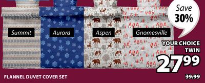 Flannel Duvet Cover Set