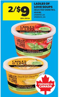 LADLES OF LOVE SOUPS, 454 ML
