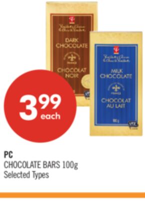 PC CHOCOLATE BARS