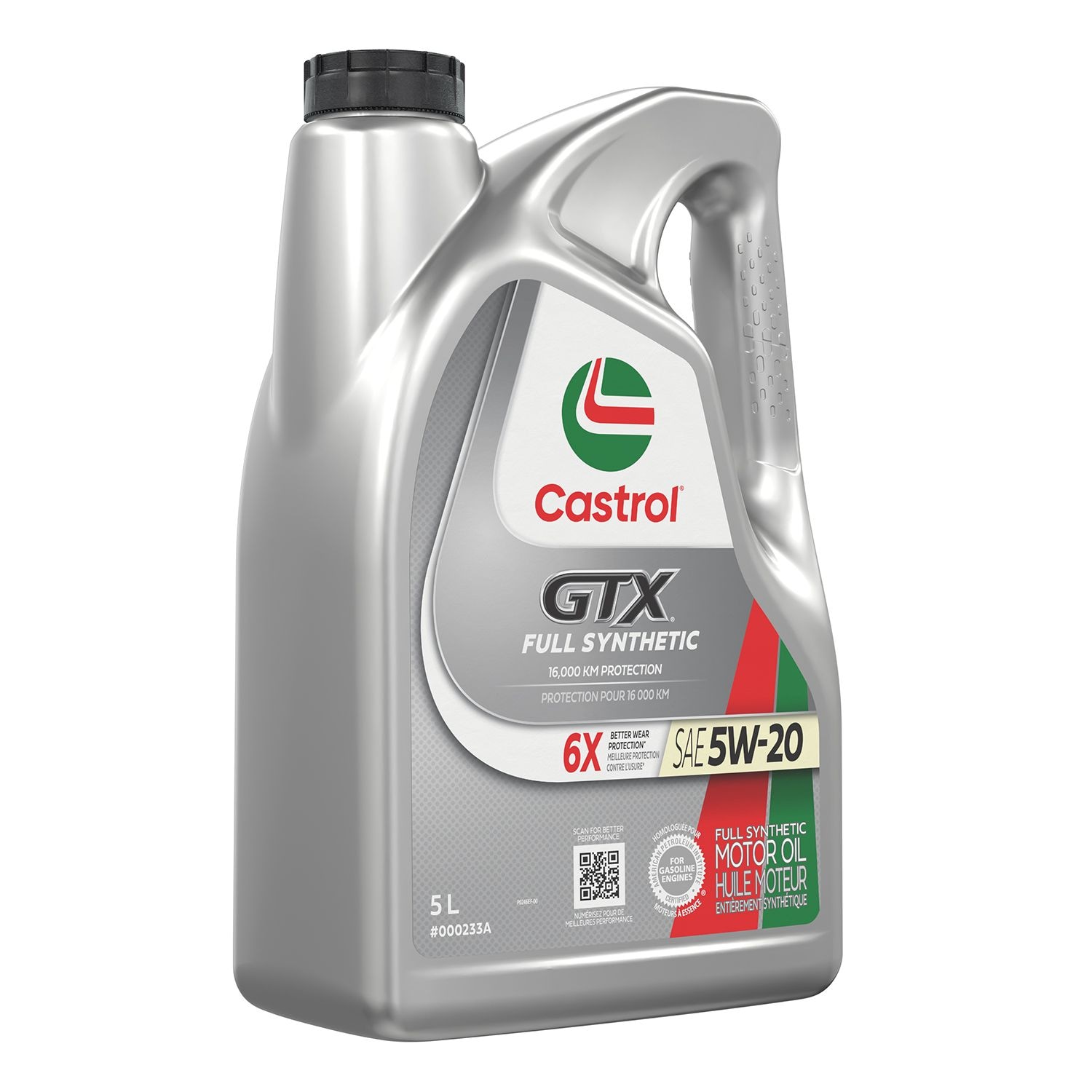 [Canadian Tire] Castrol GTX Full Synthetic Motor Oil  5-L - $34.99