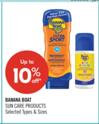 BANANA BOAT SUN CARE PRODUCTS