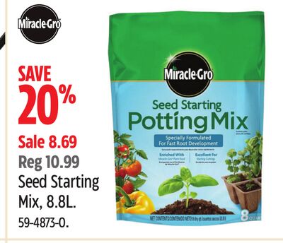 MIRACLE-GRO Seed Starting Mix