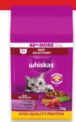 Whiskas dry cat food