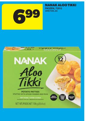 NANAK ALOO TIKKI, 720 G