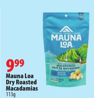 Mauna Loa Dry Roasted Macadamias