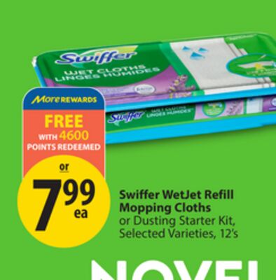Swiffer WetJet Refill Mopping Cloths