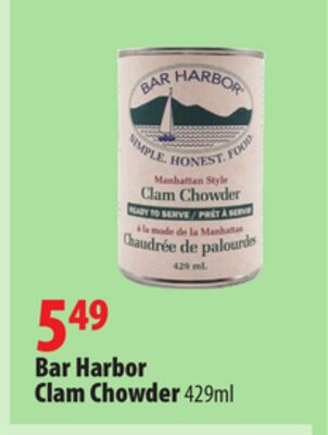Bar Harbor Clam Chowder