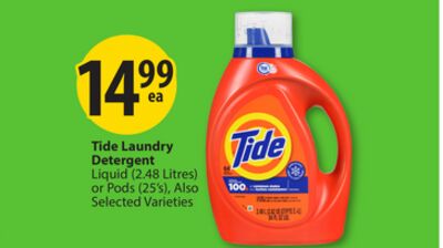 Tide Laundry Detergent