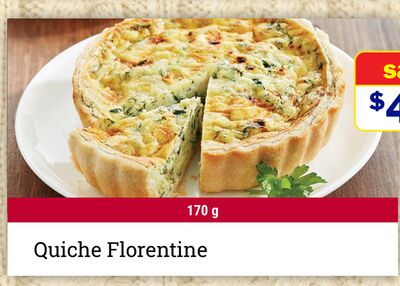 Quiche Florentine