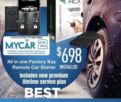 iDataStart MYCAR 2 All in one Factory Key Remote Car Starter