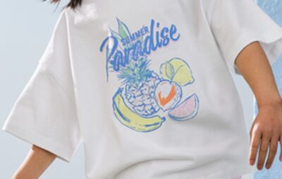 George boxy graphic tee