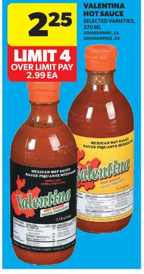 VALENTINA HOT SAUCE, 370 ML