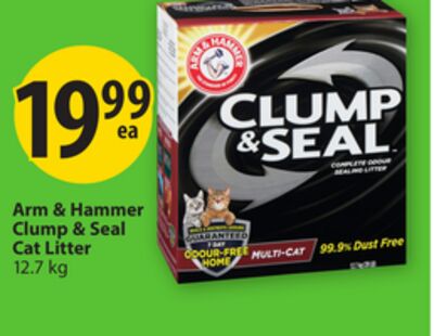Arm & Hammer Clump & Seal Cat Litter