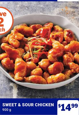 SWEET & SOUR CHICKEN