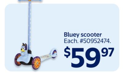 Bluey scooter