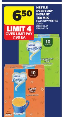 NESTLÉ EVERYDAY INSTANT TEA MIX, 200 G