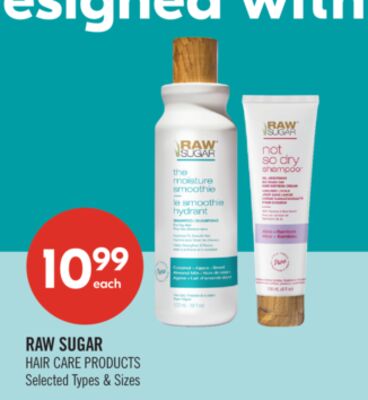 RAW SUGAR HAIR CARE PRODUCTS