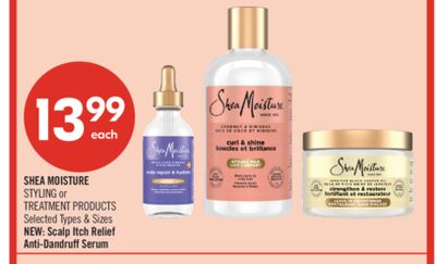 SHEA MOISTURE STYLING or TREATMENT PRODUCTS