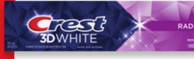 Crest Scope Outlast mouthwash 1 L or 3D White Advanced toothpaste 135 mL