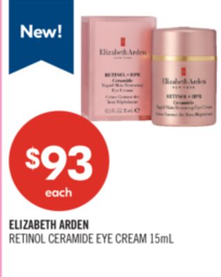 ELIZABETH ARDEN RETINOL CERAMIDE EYE CREAM 15mL
