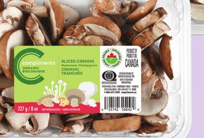 Compliments Organic Mushrooms