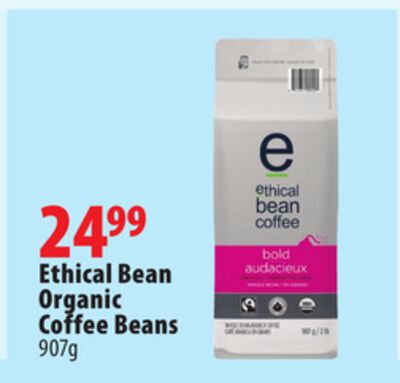 Ethical Bean Organic Coffee Beans