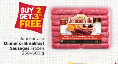 Johnsonville Dinner or Breakfast Sausages