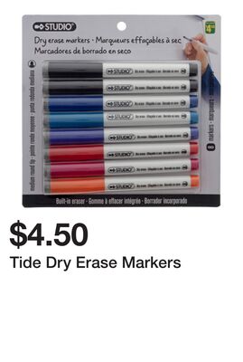 Tide Dry Erase Markers