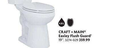 CRAFT + MAIN Easley Flush Guard