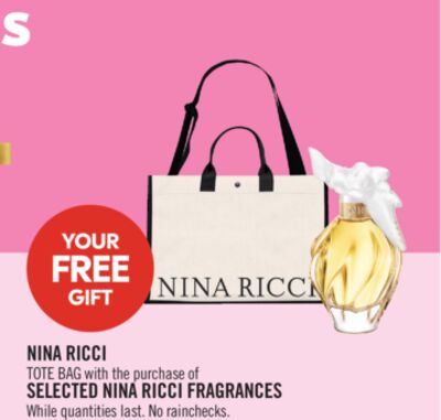 SELECTED NINA RICCI FRAGRANCES