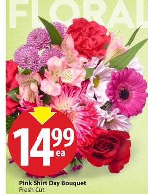 Pink Shirt Day Bouquet