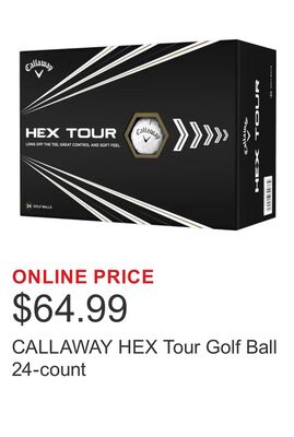CALLAWAY HEX Tour Golf Ball 24-count