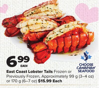 East Coast Lobster Tails