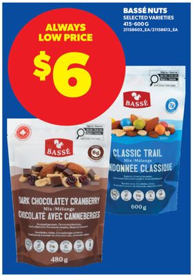 BASSÉ NUTS, 415-600 G