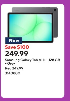 Samsung Galaxy Tab A11+ - 128 GB - Grey