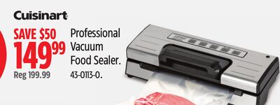 Cuisinart Professional Vacuum Food Sealer