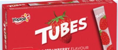Yoplait Tubes 8 x 56 g or Source yogurt tubs 630 g